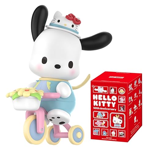 POP MART Sanrio characters Hello Kitty 50th Anniversary Series Figures 1Box Premium Design Gifts for Women Fan-Favorite Collectible Chic Art Toy Action Figure - MYSTERY BOX