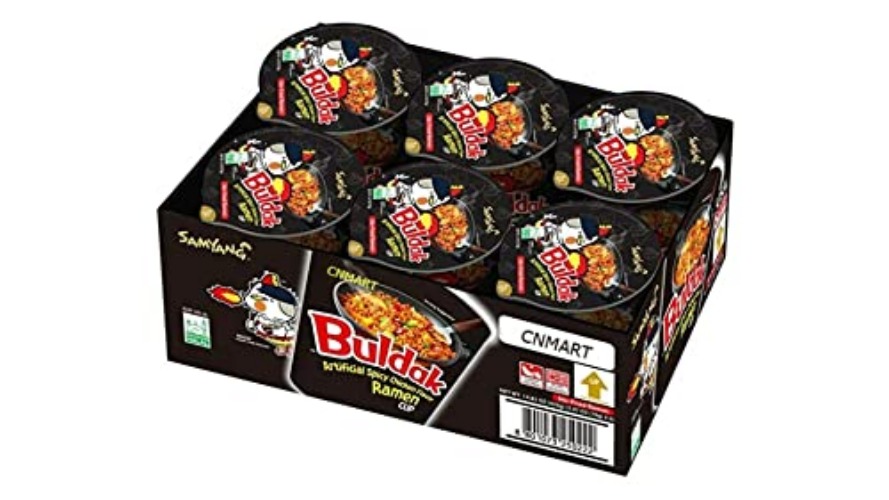 Samyang Spicy Hot Chicken Flavour Ramen Cup - Pack of 6