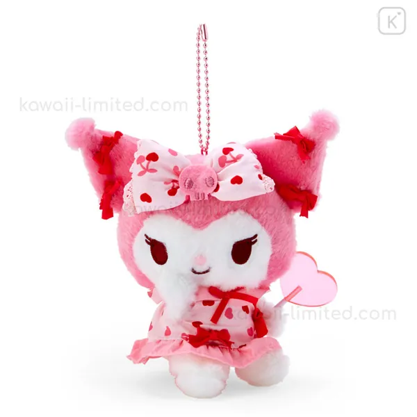 Japan Sanrio Original Mascot Holder - Kuromi / Delightful Hocance