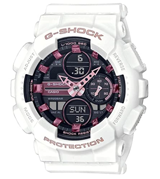 Casio Women's Analogue-Digital Quartz Watch with Plastic Strap GMA-S140M-7AER