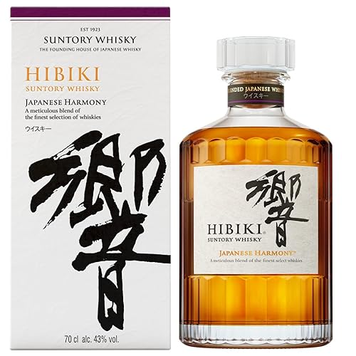 Hibiki Japanese Harmony | Suntory Whisky | mit Geschenkverpackung | sanfter langanhaltender Nachgeschmack | 43% Vol | 700 ml