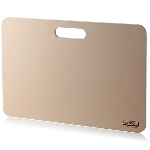 SATECH Portable Clay Wedging Board Clay Board with Built-in Handle, Ceramics Art Pottery Tools for Clay Craft (12" x 18") - 12" x 18"