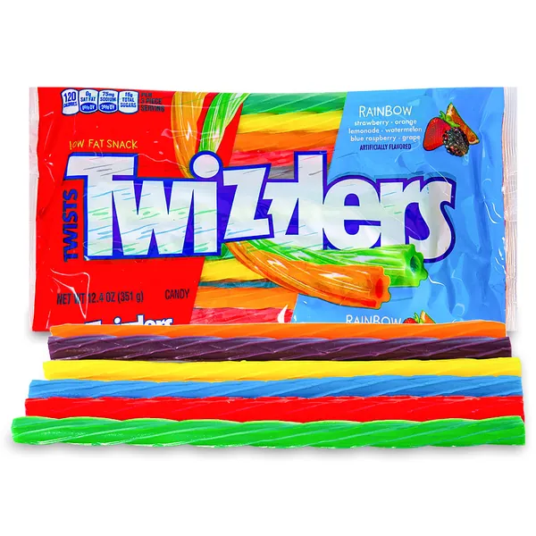 Twizzlers Twists Rainbow Candy - 12.4oz | Default Title