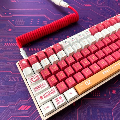 Eva Unit-02 Keycap Set | Default Title