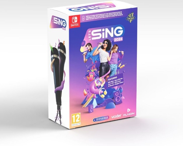 Let's Sing 2024 & 2 mikrofonia (Switch) 69,99
