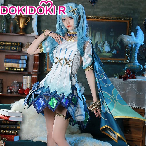 【Size S-3XL】DokiDoki-R Game Genshin Impact Cosplay Faruzan Cosplay Costume | S-PRESALE