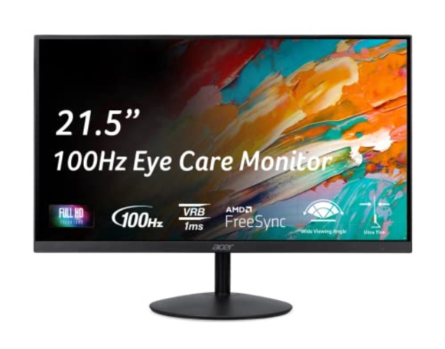 Acer SB2 21.5 inch LED Monitor (Model: UM.WS2AA.E02) | 1920 x 1080 | Black
