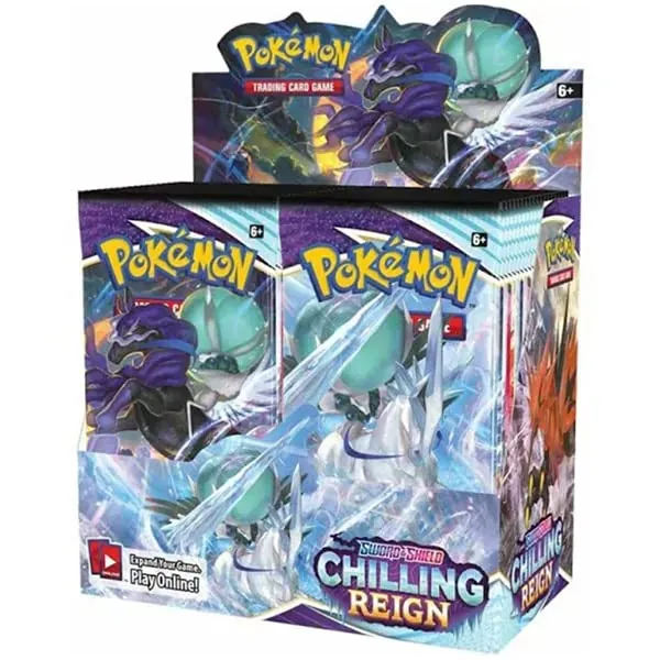 Pokémon TCG: Sword & Shield Chilling Reign Booster Display Box