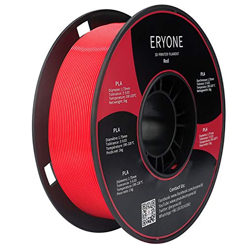 ERYONE PLA Filament 1.75mm, 3D Printer Filament