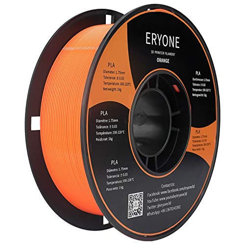 ERYONE PLA Filament 1.75mm, 3D Printer Filament
