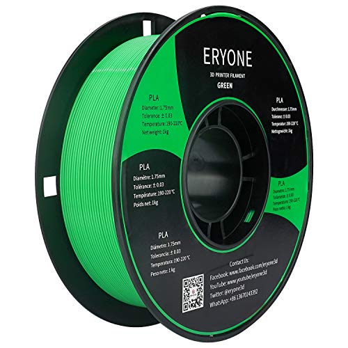  ERYONE PLA Filament 1.75mm, 3D Printer Filament