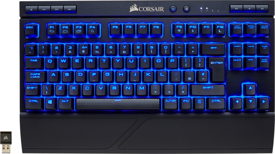 Corsair K63 Wireless Mechanical Gaming Keyboard - Black