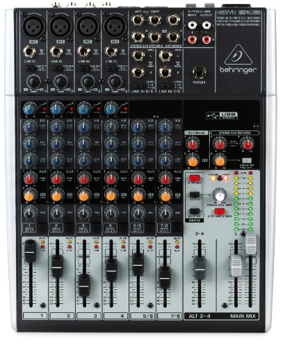 Behringer XENYX 1204USB Premium 12-Input 2/2-Bus Mixer