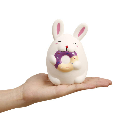 Anboor Squeeze Toys Lapin Montée Lente Jouets Anti-Stress Squishy Kawaii Donut