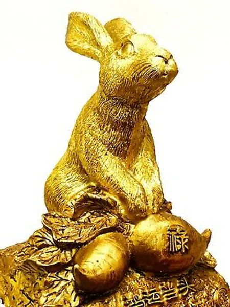 Zodiac Gold Rabbit Lucky Wealth Success Figure Tiger Beer 2011 Personalized Gift  | eBay