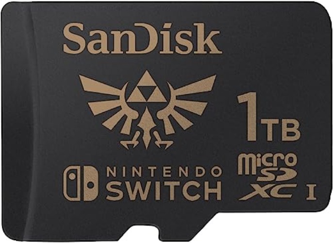 SanDisk 1TB microSDXC-Card Licensed for Nintendo-Switch - SDSQXAO-1T00-GN6ZN - Legend of Zelda - 1TB
