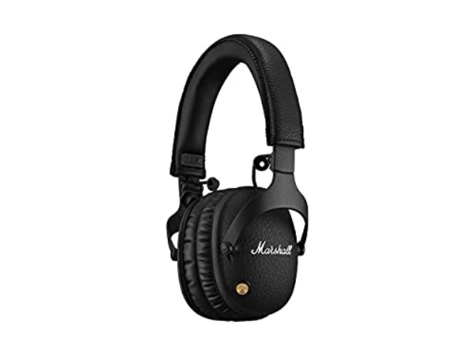 Marshall Monitor II Active Noise Canceling Over-Ear Bluetooth Headphone, Black - with Active Noise Canceling - Headphone