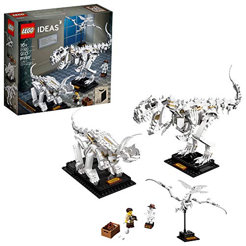 LEGO Ideas 21320 Dinosaur Fossils Building Kit (910 Pieces) - Multicolor
