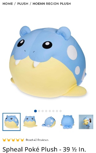 Spheal Plush