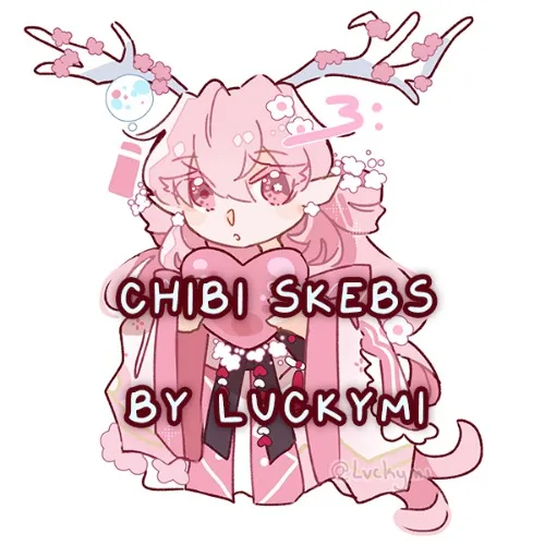 animated chibi skebs by luckymi