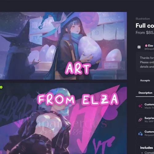 full body skeb from elzapatoverde