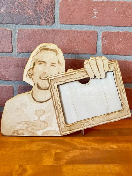 Look at This Photograph Wood Picture Frame Look at This | Etsy