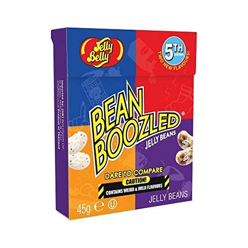 Jelly Belly 1.6oz BeanBoozled Jelly Bean Flip Top Box-24 count