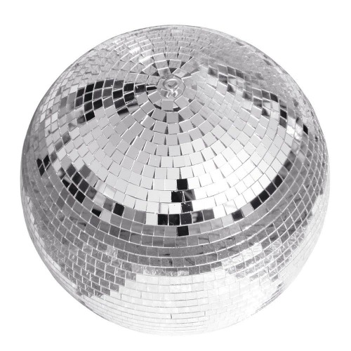 ETEC Spiegelkugel 30cm Mirrorball Disco Kugel Party Effekt DJ Club Lichteffekt - Spiegelkugel 30cm ohne Motor
