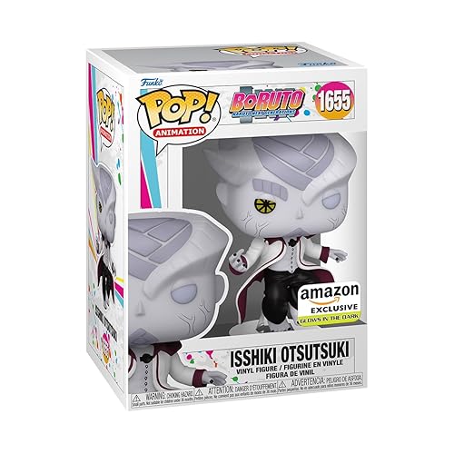 Funko Pop! Animation: Boruto: Naruto Next Generations - Isshiki Otsutsuki, Glow in The Dark, Amazon Exclusive