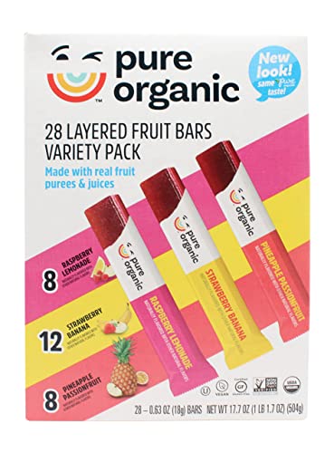 Snacks! Layered Fruit Bars Variety Pack 28 count
