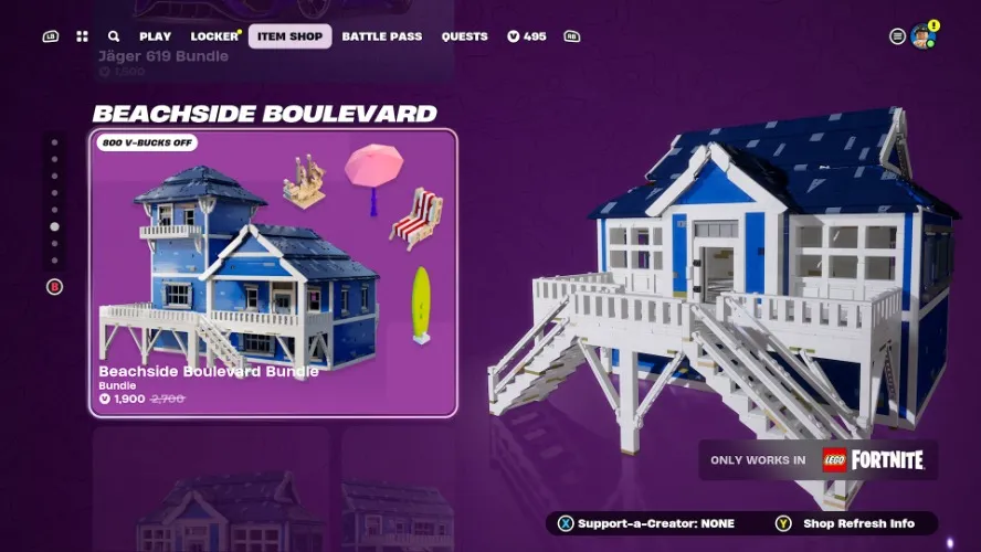 Beachside Boulevard Bundle — LEGO Fortnite: [Xbox Giftcard]