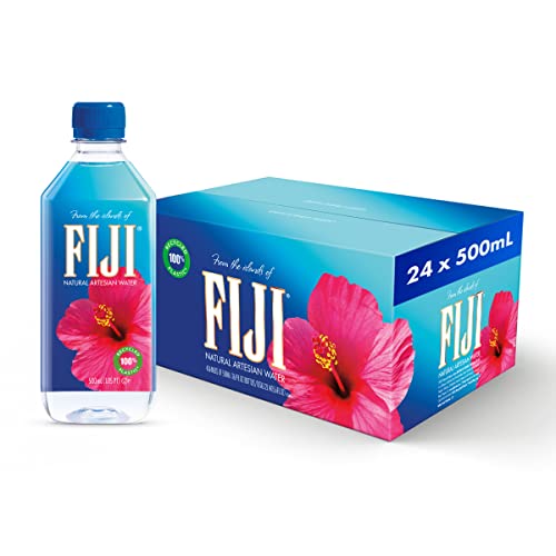 FIJI Natural Artesian Water, 16.9 Fl Oz (Pack of 24) - 16.9 Fl Oz (Pack of 24)