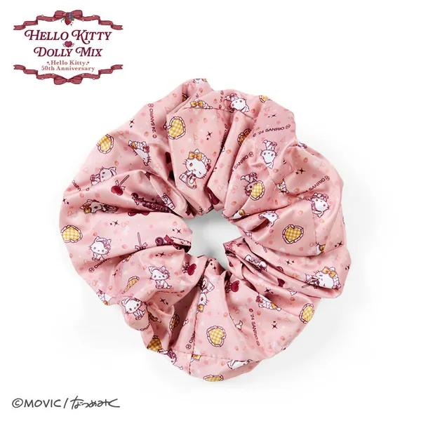 Scrunchie Hello Kitty & Hello Mimmy Pink Sanrio DOLLY MIX