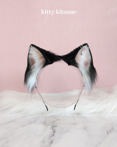 Tuxedo Ears (MTO) | Kitty 2.5"