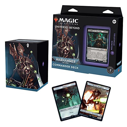 Magic: The Gathering Universes Beyond: Warhammer 40,000 Commander Deck – Necron Dynasties - Necron Dynasties