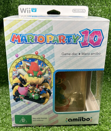 Mario Party 10 Limited Edition Big Box with Mario Amiibo for Nintendo Wii U  | eBay
