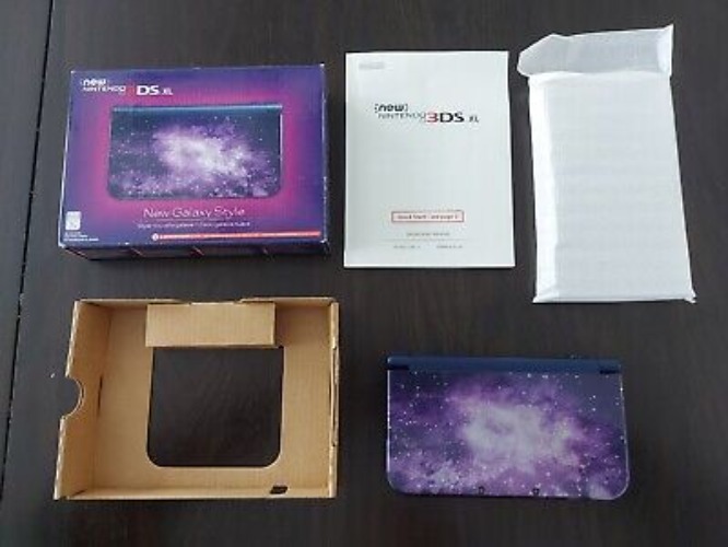 "New" Nintendo 3DS XL Galaxy Edition Complete in Box!  | eBay