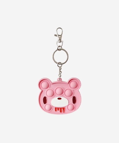 Gloomy Bear Silicone Popper Fidget Keychain | Default Title