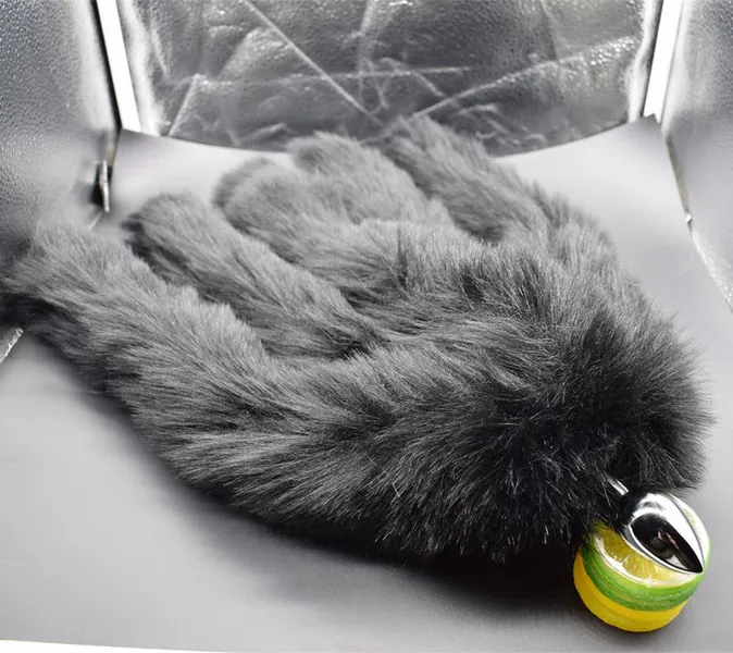 Soul Snatch | Toys: "Sly Vixen" Five Tail Fox Butt Plug - Black