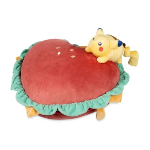 Pikachu Sweetheart Diner Plush Cushion - 6 ¼ In.
