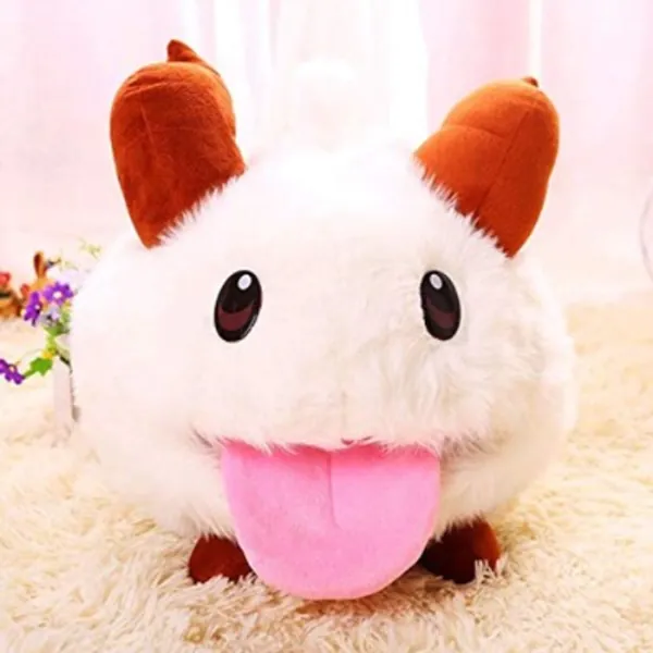 LYH2019 New Poro Plush Toy Poro Doll Legal Edition Super Cute& Soft Kids Toys Gift 25Cm