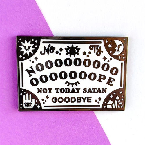 Nope Ouija Enamel Pin - A Grade