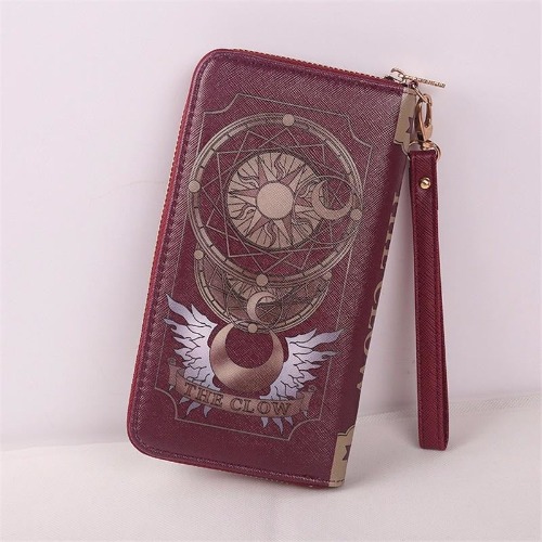 Magical Sakura Wallet - Red