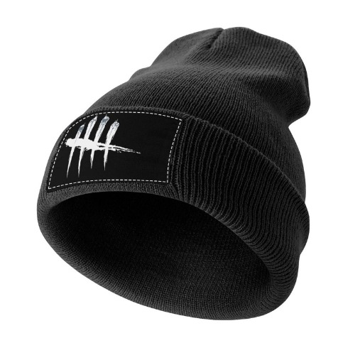 OystersPearl Beanie Hat for Men and Women Dead by Daylight Winter Hats Slouchy Thick Skull Cap - black-style