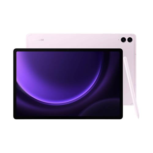Samsung Galaxy Tab S9 FE+ 12.4” 256GB Android Tablet, IP68 Water- and Dust-Resistant, Long Battery Life, Powerful Processor, S Pen, 8MP Camera, Lightweight Design, US Version, 2023, Lavender - Lavender - 256GB - Tablet Only - S9 FE+