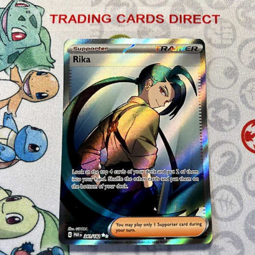 Rika 241/182 Holo Ultra Rare S & V Paradox Rift Pokemon Card  | eBay