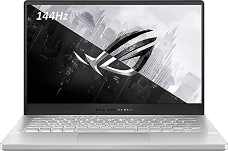 Asus ROG Zephyrus G14 VR Ready Gaming Laptop, 14" 144Hz Full HD IPS Display, 8 Cores AMD Ryzen 9 5900HS,NVIDIA GeForce RTX 3060, Moonlight White- Accessories (24GB RAM|1TB PCIe SSD) - 6.0 GB 1 TB