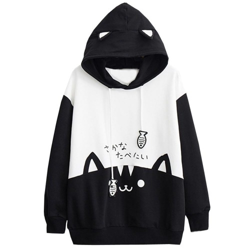 Catfish Hoodie - Black / S