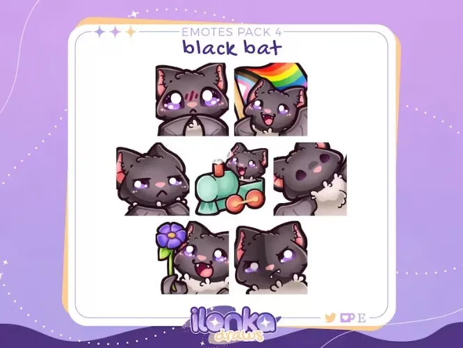 More Bat Emotes!!!