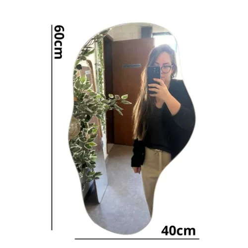 Espelho orgânico Oregon 60x40 pro meu quarto